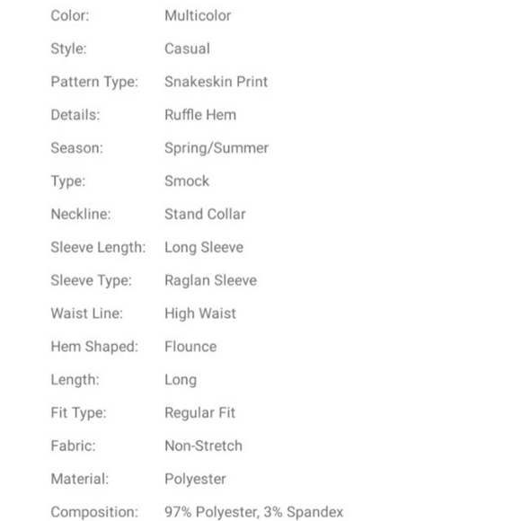 NEW Snakeskin Print Dress - Picture 6 of 10